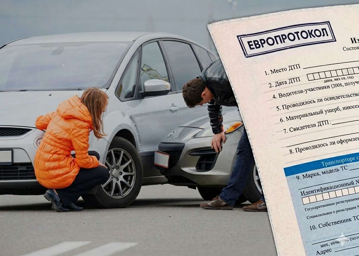 Оформление ДТП по европротоколу — аварийный комиссар Ростов