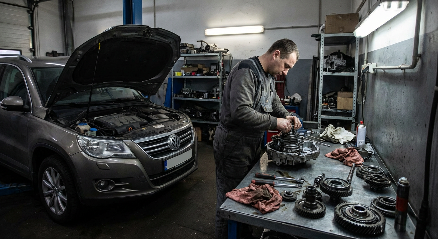 Ремонт Volkswagen Tiguan в сервисе ЮНИТ 161